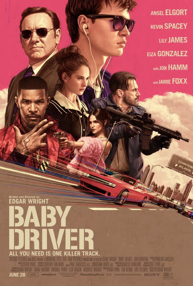 پوستر فیلم «بیبی راننده»(baby driver)